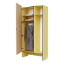 Шкаф для верхней одежды персонала во входную группу из коллекции мебели «НЕГА» (желтый) - «globural.ru» - Чебоксары