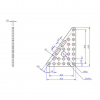 Треугольная пластина из анодированного алюминия Triangle Plate 6*8 (Pair) - «globural.ru» - Чебоксары