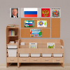 Уголок патриотического воспитания для дошкольников "Россия" Стандартный - «globural.ru» - Чебоксары