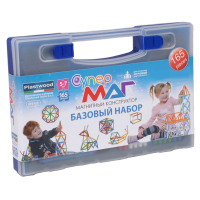 Магнитный конструктор Супермаг. Базовый набор 5-7 лет - «globural.ru» - Чебоксары