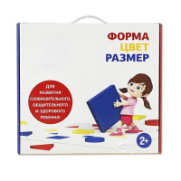 Подвижная развивающая игра "Форма, цвет, размер" - «globural.ru» - Чебоксары