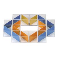 Кубики прозрачные с цветной диагональю - «globural.ru» - Чебоксары