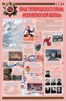 Плакат "Великая Отечественная война: Крах гитлеровского плана «молниеносной войны»" - «globural.ru» - Чебоксары