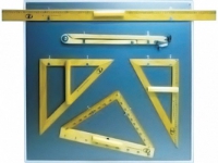 Комплект линеек для школьной доски + доска крепежная - «globural.ru» - Чебоксары