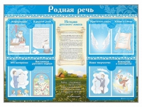 Стенд-уголок "Родная речь" - «globural.ru» - Чебоксары