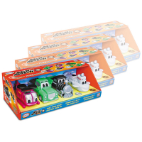 Магнитный конструктор Транспорт "Смешай и собери". Малыш №2 Комплект на группу - «globural.ru» - Чебоксары