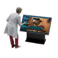 Виртуальный учебный комплекс «Процедурный тренажер ветеринарного врача». Комплектация интерактивный стол - «globural.ru» - Чебоксары