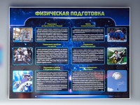 Стенд "Физическая подготовка" (вариант 2) - «globural.ru» - Чебоксары