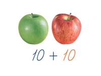 Счетный материал на магнитах "Яблоки" - «globural.ru» - Чебоксары