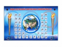 Электрифицированный стенд "Виды состязаний современных Олимпийских игр" - «globural.ru» - Чебоксары