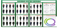 Стенд "Военная форма одежды" - «globural.ru» - Чебоксары