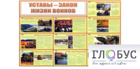 Стенд "Уставы закон жизни воинов" - «globural.ru» - Чебоксары