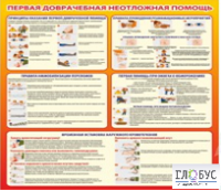 Стенд "Первая доврачебная неотложная помощь" - «globural.ru» - Чебоксары