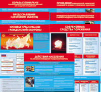 Комплект таблиц Основы гражданской обороны МЧС РФ (13 штук)	 - «globural.ru» - Чебоксары
