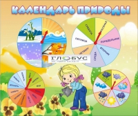Стенд "Календарь природы" (вариант 1) - «globural.ru» - Чебоксары