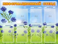 Стенд информационный с 7 карманами - «globural.ru» - Чебоксары