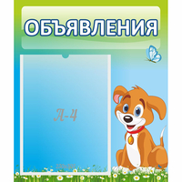 Стенд "Объявления" №17 - «globural.ru» - Чебоксары