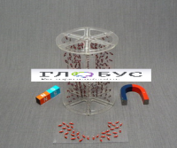 Модель для демонстрации в объеме линий магнитного поля (вариант 2) - «globural.ru» - Чебоксары