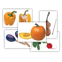 Набор предметных картинок "Овощи. Музыкальные инструменты" - «globural.ru» - Чебоксары