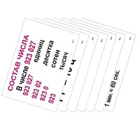 Опорные таблицы по математике 3 класс - «globural.ru» - Чебоксары