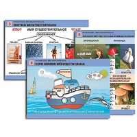 Комплект таблиц для начальной школы "Русский язык. Имя существительное" - «globural.ru» - Чебоксары