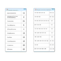Комплект карточек (10) "Обучающий калейдоскоп. Умножение на 2, 5 и 10" - «globural.ru» - Чебоксары