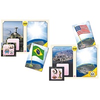 Настольно-печатная игра "Флаги стран мира 2. Азия, Африка, Австралия, Америка" - «globural.ru» - Чебоксары