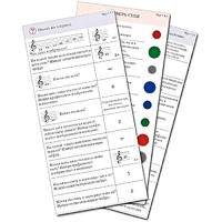 Комплект карточек (10) "Обучающий калейдоскоп. Музыкальные термины" - «globural.ru» - Чебоксары