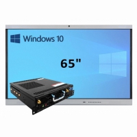 Интерактивная панель 65" (встроенный ПК Win10, Intel i5) - «globural.ru» - Чебоксары