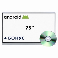 Интерактивная панель 75" (Android) - «globural.ru» - Чебоксары