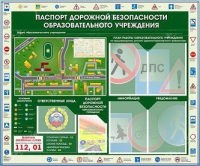 Стенд-уголок "Паспорт дорожной безопасности образовательного учреждения" - «globural.ru» - Чебоксары