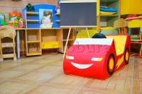 Напольная игрушка "Машинка - гонка" с аппликацией (ВИК) - «globural.ru» - Чебоксары
