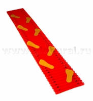 Дорожка массажная со следами(в чехле из кожи) - «globural.ru» - Чебоксары
