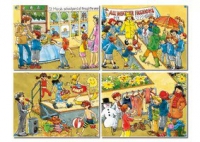 Плакат магнитный "Гарри и Салли: Серия "Английский/немецкий язык". Одежда". - «globural.ru» - Чебоксары