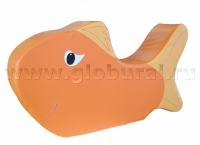 Напольная игрушка "Рыбка" с аппликацией (ВИК) - «globural.ru» - Чебоксары