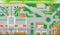 Доска магнитно-маркерная панорамная "Дорожное движение в городе" - «globural.ru» - Чебоксары