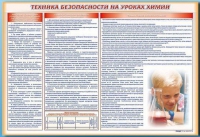Стенд-уголок "Техника безопасности на уроках химии" - «globural.ru» - Чебоксары