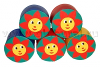 Пуфик «Солнышко» d=60*30см (ВИК) - «globural.ru» - Чебоксары
