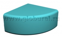 Угловой пуфик 60*60*32см (ВИК) - «globural.ru» - Чебоксары