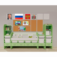 Уголок патриотического воспитания для дошкольников "Россия" Максимальный - «globural.ru» - Чебоксары