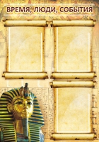 Стенд "Время, люди, события (папирус)" - «globural.ru» - Чебоксары