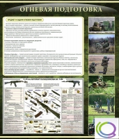 Стенд "Огневая подготовка" (вариант 3) - «globural.ru» - Чебоксары