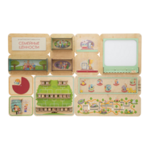 Дидактическая настенная панель «Семейные ценности» - «globural.ru» - Чебоксары