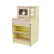 Модуль с микроволновкой из коллекции «НЕГА» (желтый) - «globural.ru» - Чебоксары