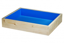 Юнгианская песочница 40*50 для песка и влажного песка + 5 кг песка в комплекте с крышкой - «globural.ru» - Чебоксары