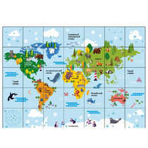 Коврик для логобота Пчелка "Карта Мира" - «globural.ru» - Чебоксары