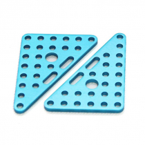 Треугольная пластина из анодированного алюминия Triangle Plate 6*8 (Pair) - «globural.ru» - Чебоксары