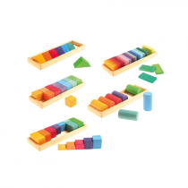 Набор для творческого конструирования "Цветные формы. Базовый набор 1" - «globural.ru» - Чебоксары