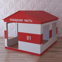 Детский игровой домик «Пожарная служба» - «globural.ru» - Чебоксары