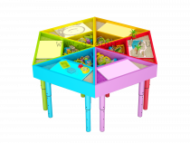 Творческая лаборатория. Стол для детей. Комплектация максимальная. - «globural.ru» - Чебоксары